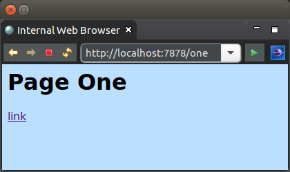 NavigateHttpServer one screen shot.